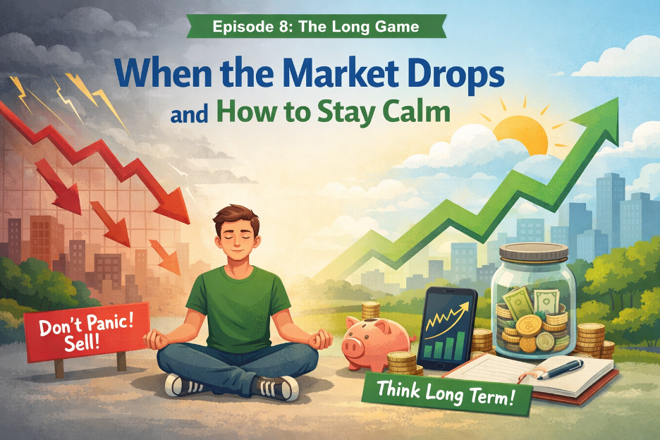 Episode 8: The Long Game — When the Market Drops and How to Stay Calm