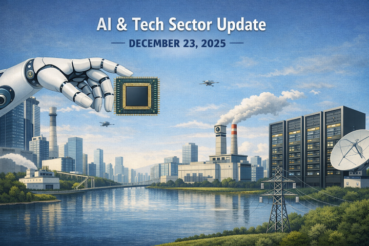 AI / Tech sector data points — Dec 23, 2025